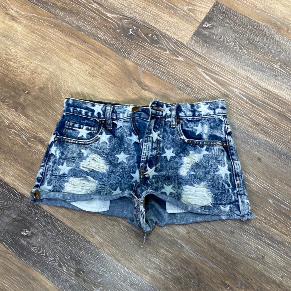 Jean shorts